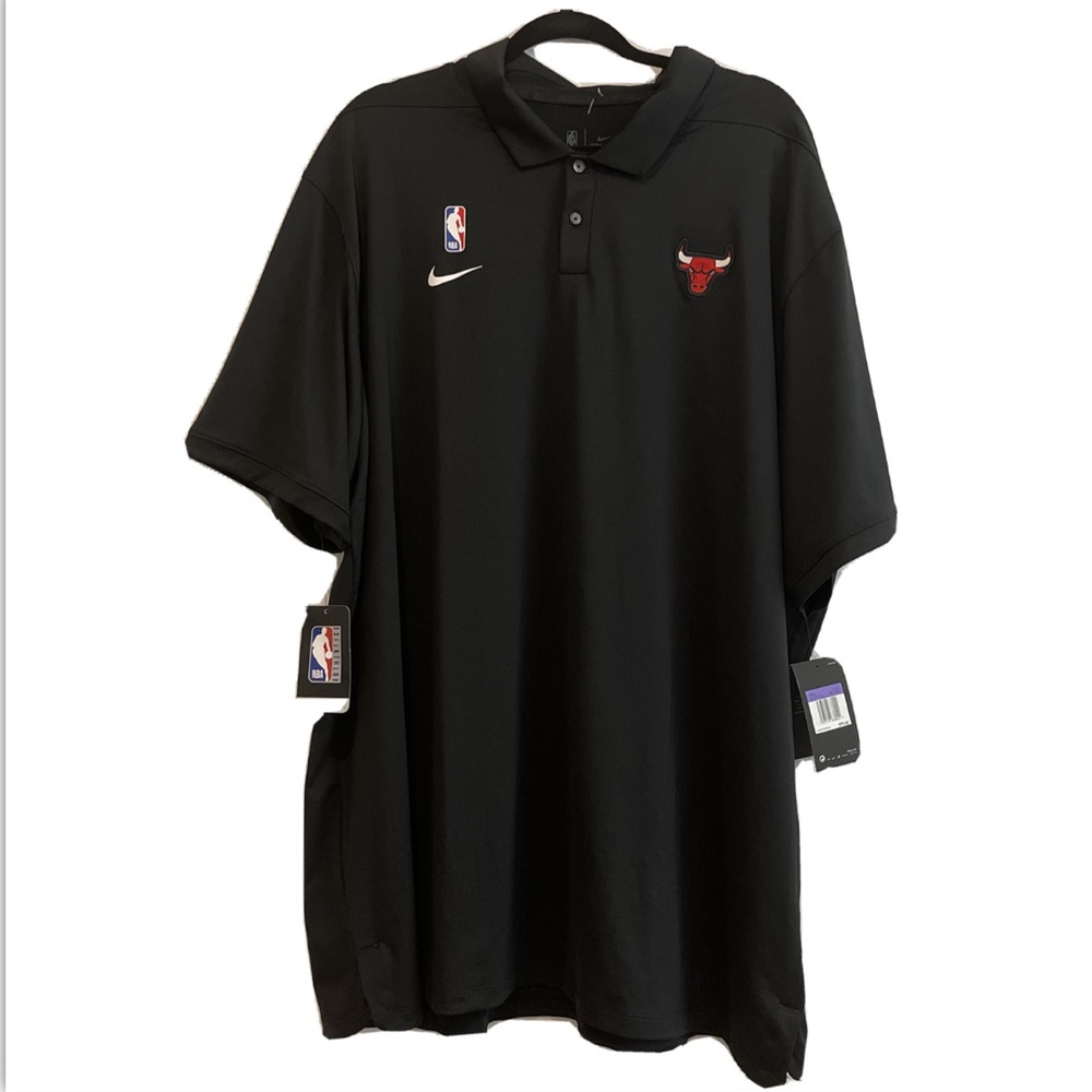 Nike Chicago Bulls 3XL-Tall Polo Men's Dri-Fit
